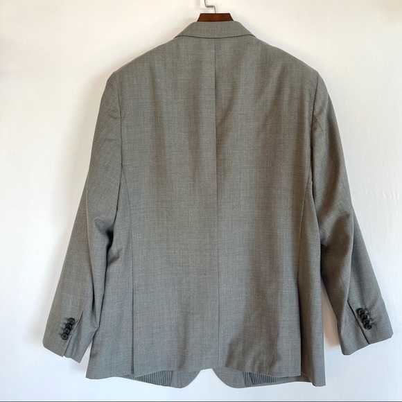 BANANA REPUBLIC Blazer Tollegno 1900 Extra Fine Merino Slim Fit 44R - Picture 4 of 16